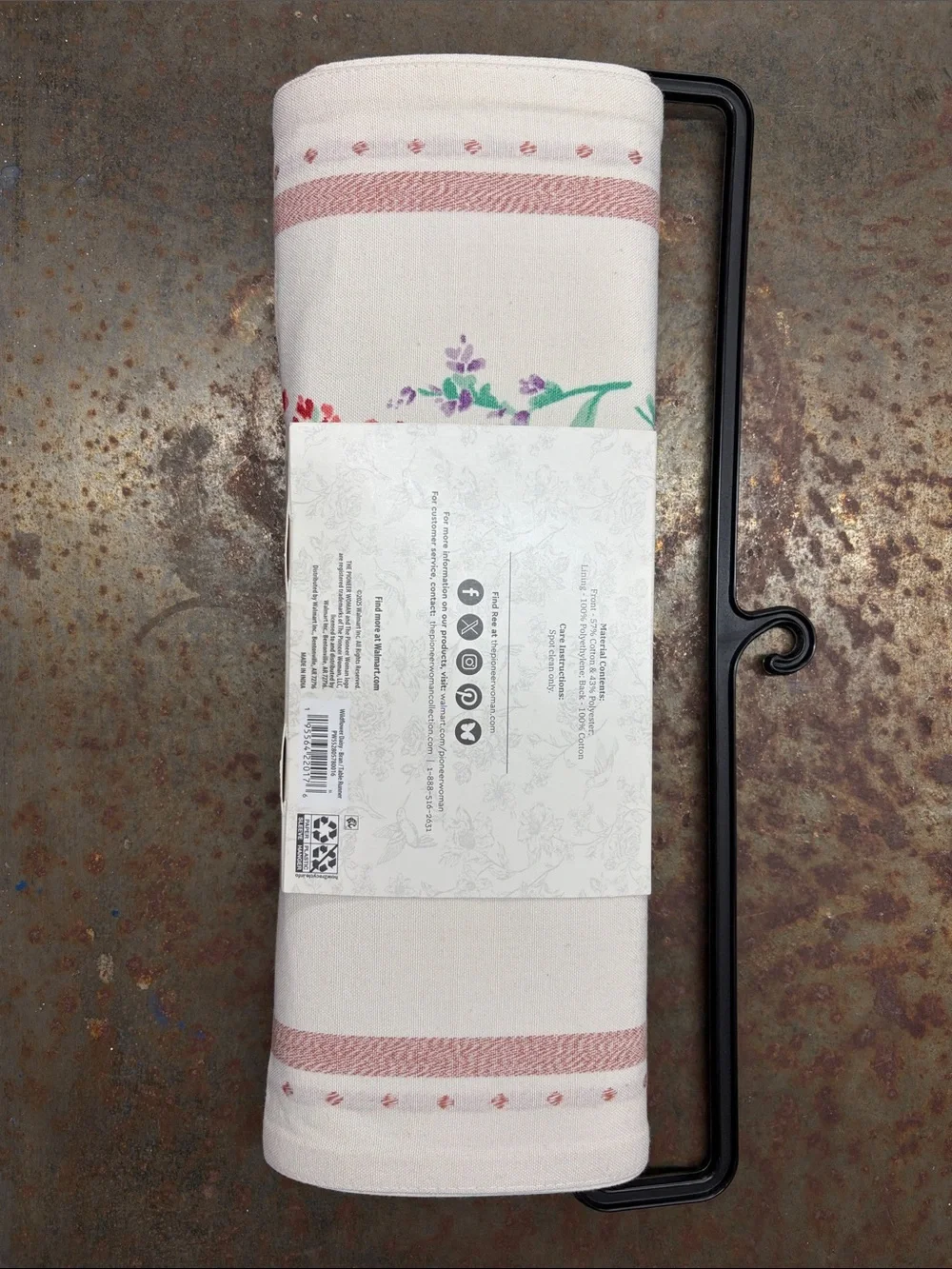 The Pioneer Woman Wildflower Daisy Table Runner NWT 14x90 Floral Country